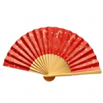 16cm size small paper fan customized