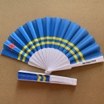 One Happy Island souvenir plastic fan